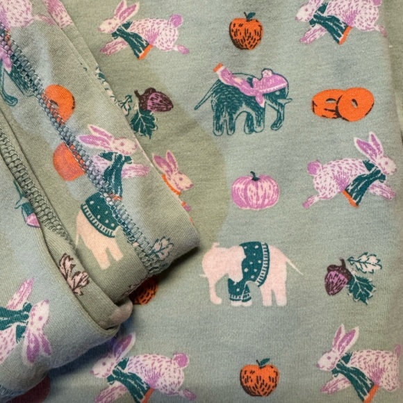 Roller Rabbit “Pumpkin Spice” Print PJ Set - Picture 3 of 4